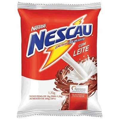 Achocolatado com Leite em Pó Nescau Nestlé - 1,3Kg