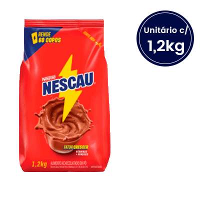 Achocolatado em Pó Nescau Nestlé 1,2Kg