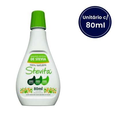 Adoçante Líquido Stevia Stevita 80ml