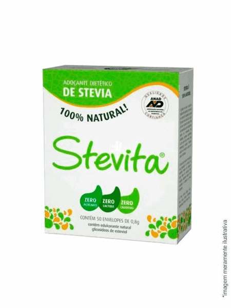 Adoçante Líquido Stevia Stevita com 50 unidades