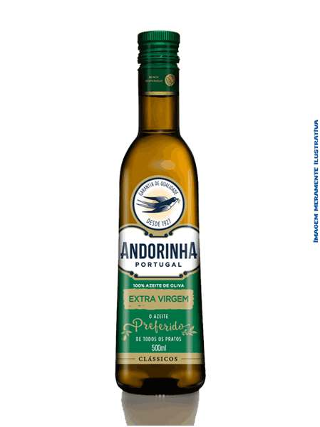 Azeite de Oliva Extra Virgem Andorinha - Vidro com 500ml