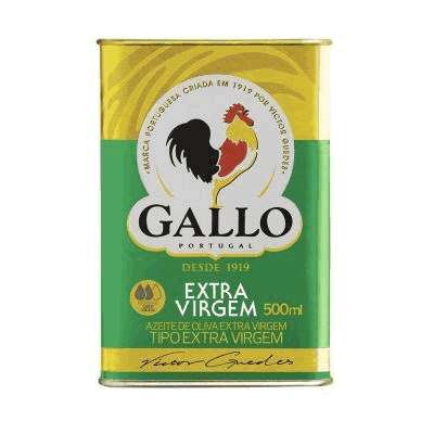 Azeite de Oliva Extra Virgem Gallo - Lata com 500ml