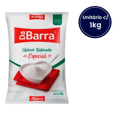 Açúcar Refinado Da Barra - 1kg