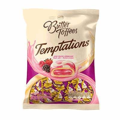 Bala Butter Toffees Frutas Vermelhas - 600g