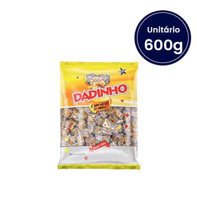 Bala sabor Amendoim Dadinho 600g