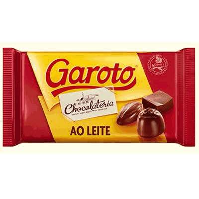 Barra de Chocolate ao Leite Garoto 2,1kg