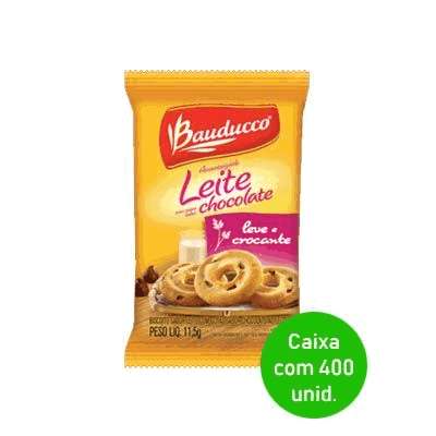 Biscoito Amanteigado Gotas de Chocolate Bauducco Sachê 11,5g