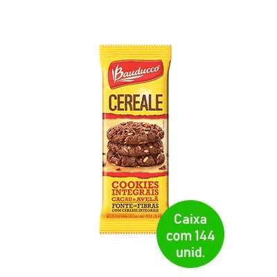 Biscoito Cookie Cereale Cacau com Avelã Bauducco Sachê 40g - Cx.