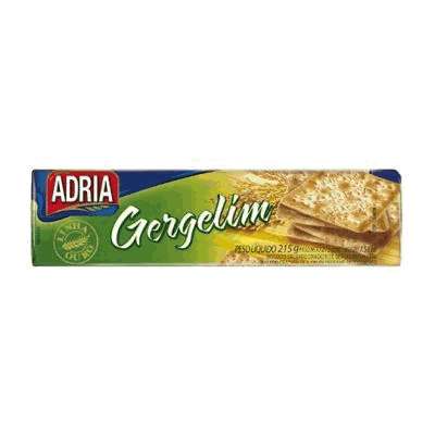 Biscoito Cracker Gergelim Adria - 215g