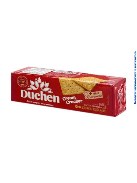 Biscoito Cream Cracker Duchen - 160g