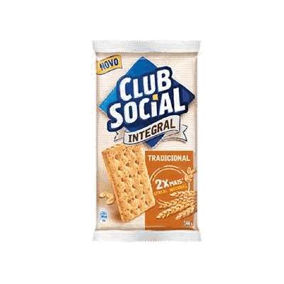 Biscoito Integral Club Social - 144g