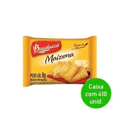 Biscoito Maizena Bauducco Sachê 9g - Caixa com 410