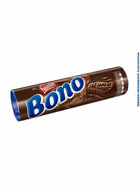 Biscoito Recheado Chocolate Bono Nestlé - 126g