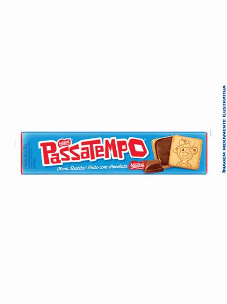 Biscoito Recheado Passatempo Nestlé - 130g