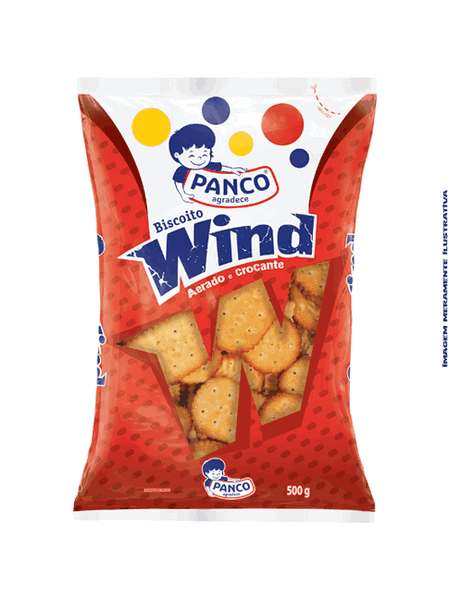 Biscoito Salgado Wind Panco - 500g