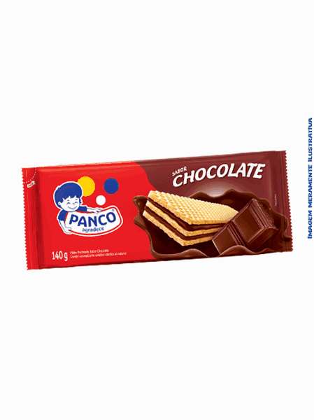 Biscoito Wafer Chocolate Panco - 140g