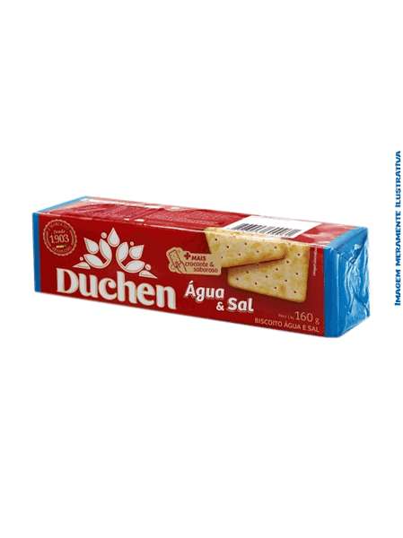 Biscoito Água e Sal Duchen - 160g