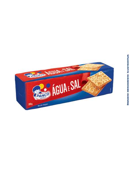 Biscoito Água e Sal Panco - 200g