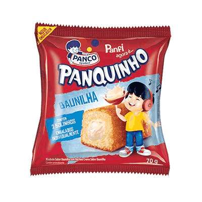 Bolinho Panquinho Baunilha 80g