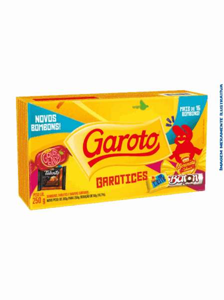 Bombom Variedades Garoto 250g