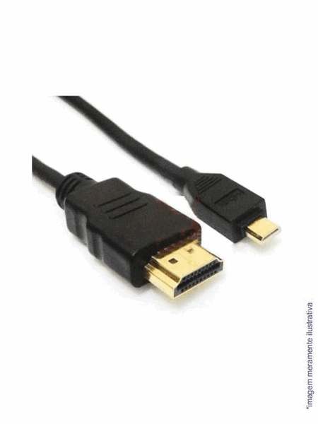 Cabo HDMI X Micro HDMI 1,8m