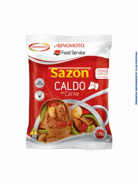 Caldo de Carne Sazón 1,100kg