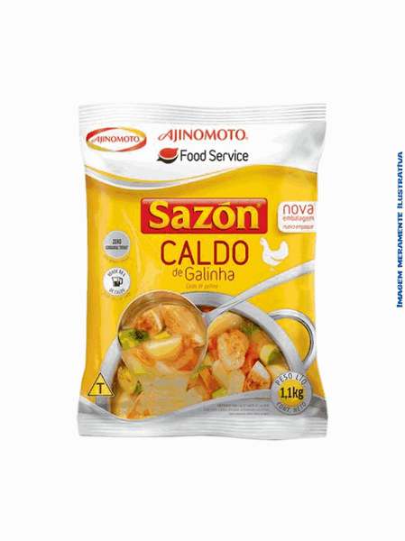 Caldo de Galinha Sazón 1,100kg