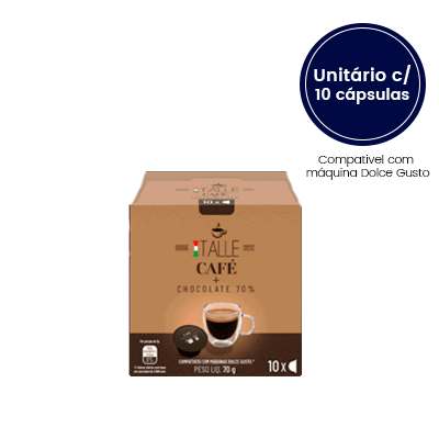 Cap.café+chocolate Italle p/ D.Gusto c/10 un