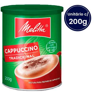 Cappuccino Tradicional Melitta 200g