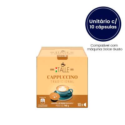 Capsula Cappuccino Italle p/ Dolce Gusto c/10 un