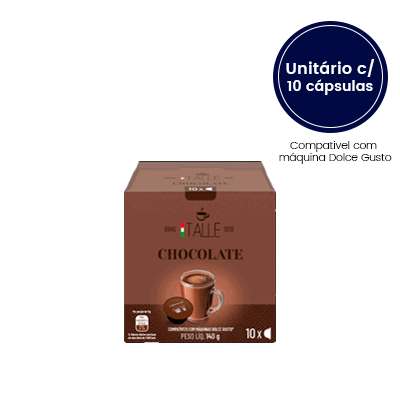 Capsula Chocolate Italle p/ Dolce Gusto c/10 un