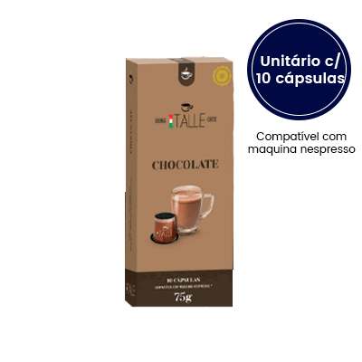 Capsula Chocolate Italle p/ Nespresso c/10 un