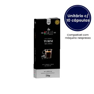 Capsula Turim Italle p/ Nespresso c/10 un