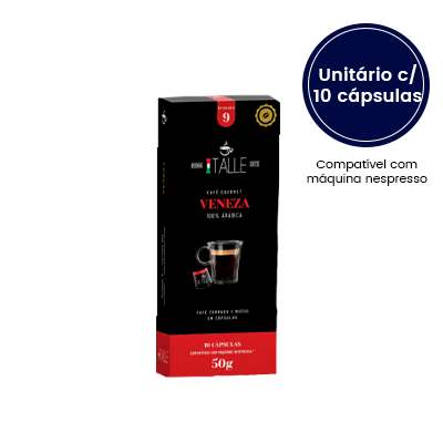 Capsula Veneza Italle p/ Nespresso c/10 un