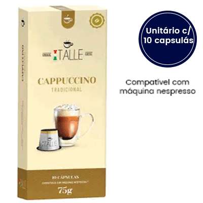 Capsula de Cappucino Italle p/ Nespresso c/10 un