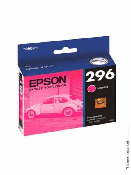 Cartucho Epson 296 Magenta - Original