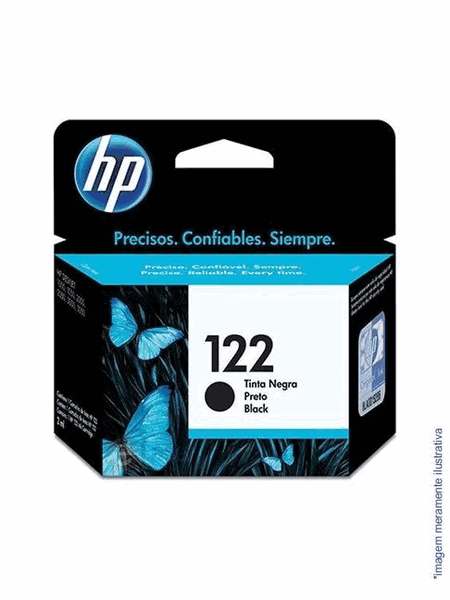 Cartucho HP 122 Preto Original