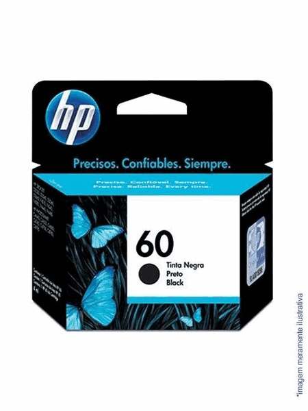 Cartucho HP 60 Preto 4,5ml