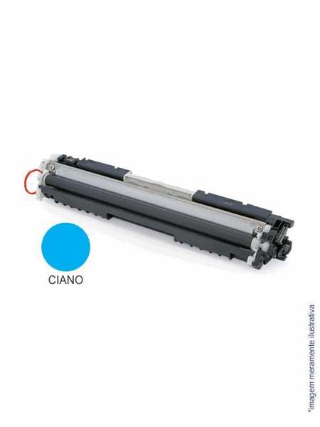 Cartucho Toner Compatível CE310 CF350 Ciano