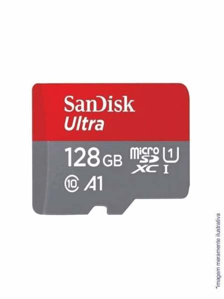 Cartão Memória SD 128GB Classe 10 Sandisk