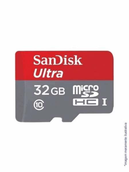 Cartão Memória SD 32GB Classe 10 Sandisk