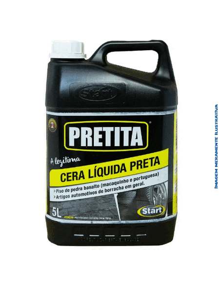 Cera Líquida Pretita - 5 Litros