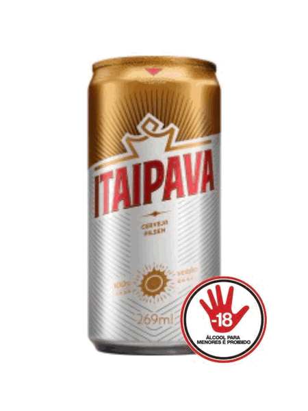 Cerveja Itaipava Pilsen Lata 269ml