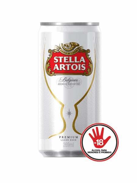 Cerveja Stella Artois Lata 269ml