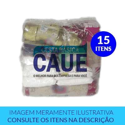 Cesta Básica Donativos II - 15 Itens / 12 Kg