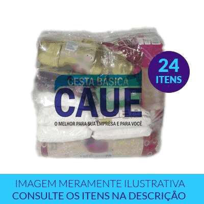 Cesta Básica Donativos III - 24 Itens / 14,5 Kg