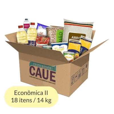 Cesta Básica Econômica II - 18 Itens / 14Kg