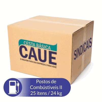 Cesta Básica Posto de Gasolina II - 25 Itens / 24Kg