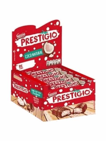 Chocolate Prestígio Nestlé com 30 Unidades