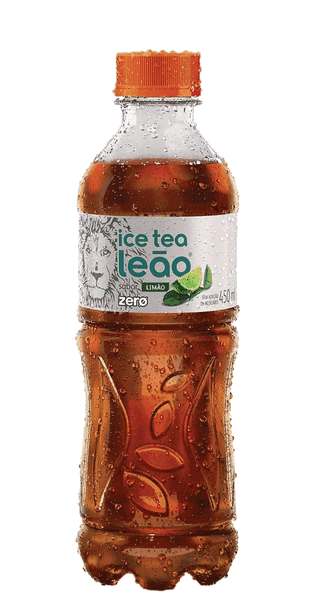 Chá Ice Tea Limão Zero Leão 450ml Fardo com 6un